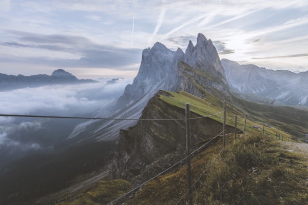 Italy, Dolomite Alps, Seceda mountain