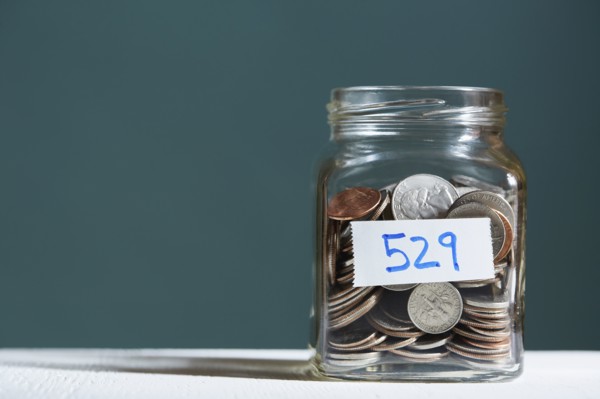 Jar full of coins