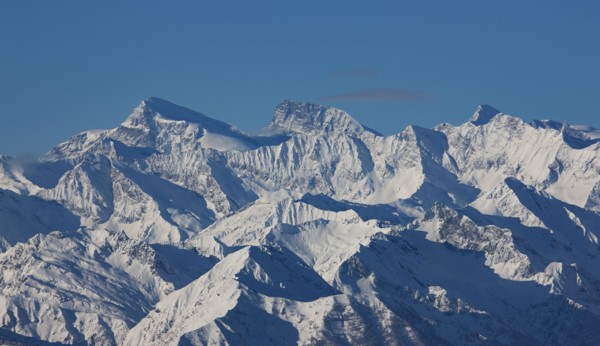 Italy, Piedmont, Monte Rosa