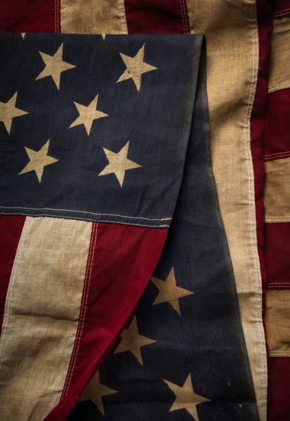 Old US flag
