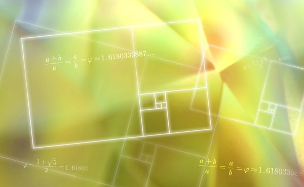 Digitally generated golden ratio diagrams