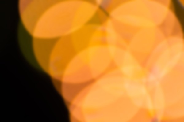 Abstract yellow lights