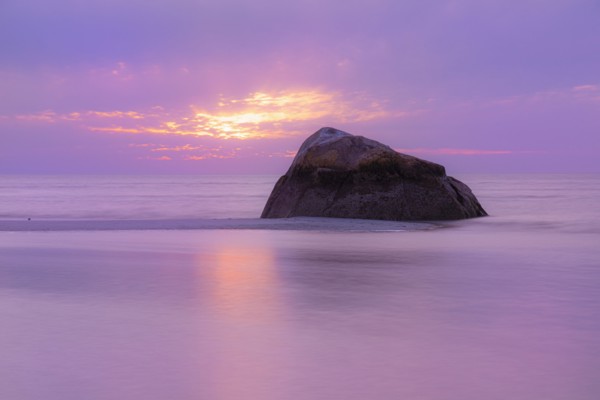 Sunset at Rock Harbor Beach