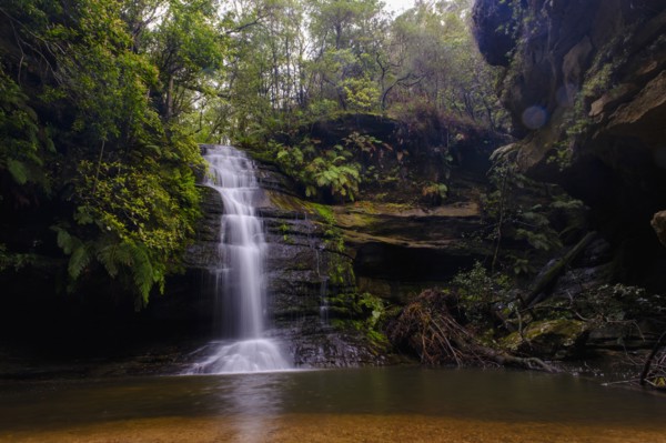 Waterfall in Blue Mountains National Park