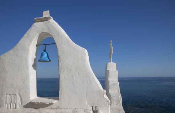 Bell tower of Paraportiani Orthodox Church