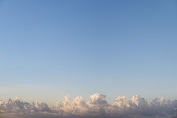 Clouds and blue sky