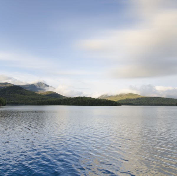 View of Whiteface Mountain from Lake Placid