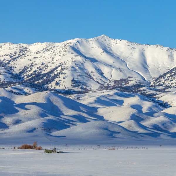 Scenic view of Soldier Mountain