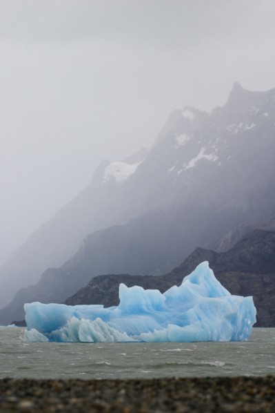 Iceberg in Grey Lake