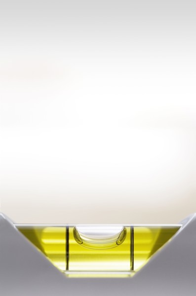 Close-up of carpenters level