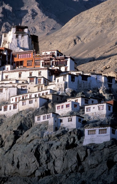 Buddhist Lamayuru Monastery in Himalayas