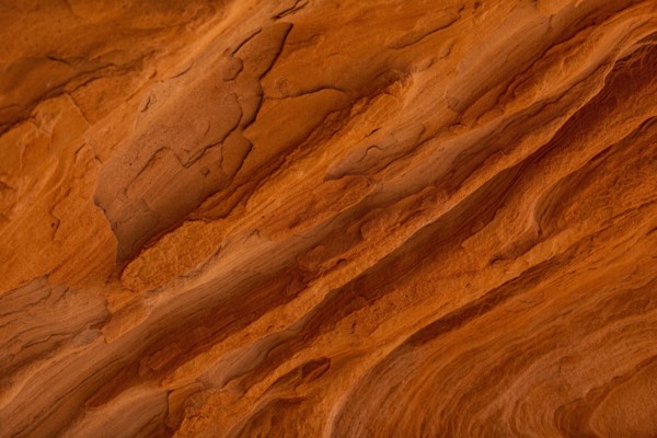 Close up of sandstone formation in Grand Staircase-Escalante National Monument