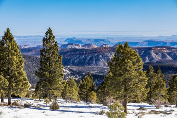 Scenic landscape in Grand Staircase-Escalante National Monument