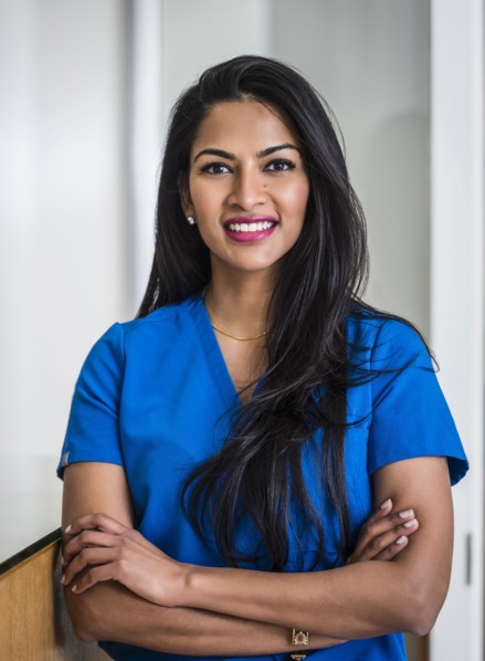 Portrait of female doctor