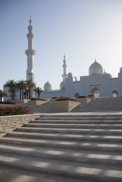 Steps leading to ornate domed building