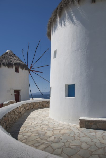 Walkway and exterior of traditional building