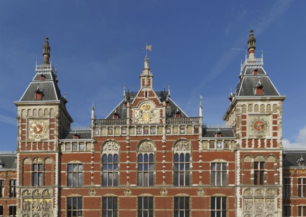 Ornate building under blue sky