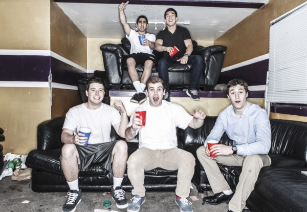 Friends hanging out