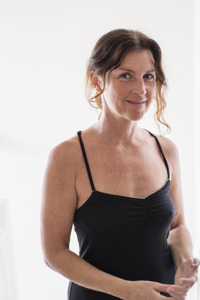 Caucasian woman smiling