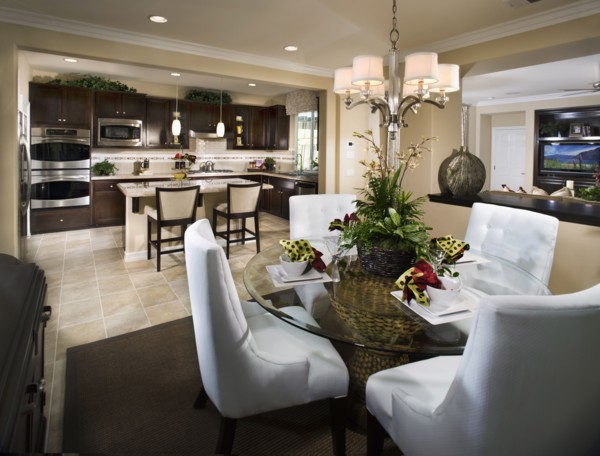 Interior of traditional home
