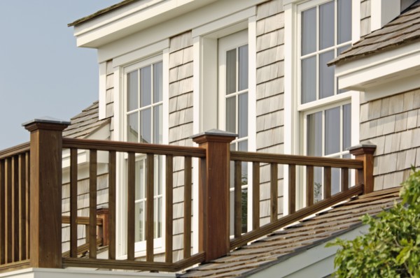 Balcony railing of single family home