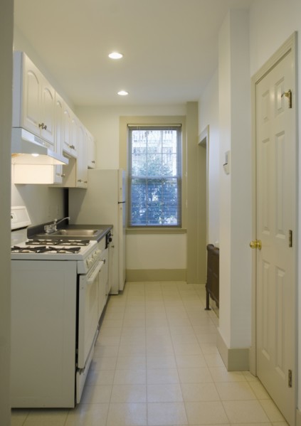 Traditional empty kitchen