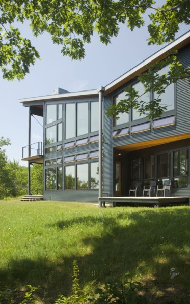 Modern Home in Blue Hill