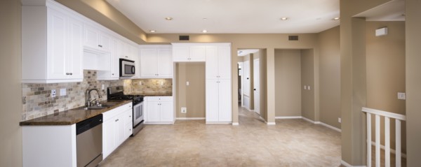 Empty house with kitchen at Ontario