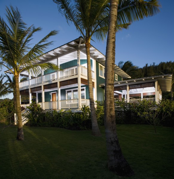 Front exterior contemporary colonial home