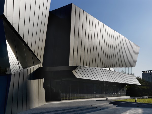 Exterior modern building