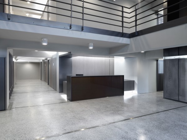 Empty reception area