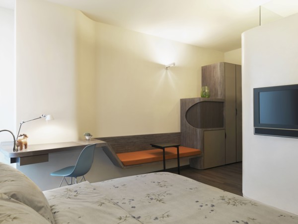 Interior modern studio size apartment style home