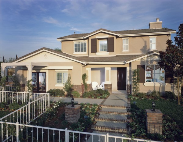 Front Exterior of Traditional Home