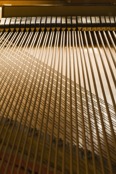 Interior of Piano