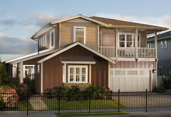 Front Exterior of Craftsman Style Home