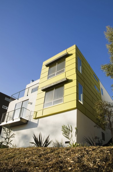 Exterior of Modern Condominium