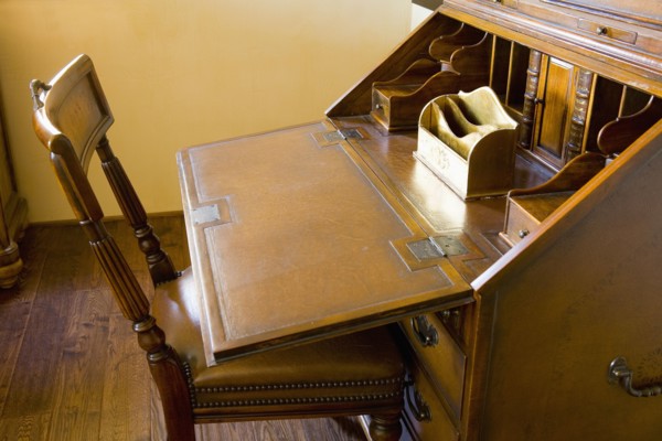 Vintage fold out desk