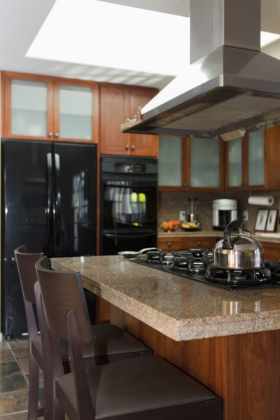 Kitchen in traditional home