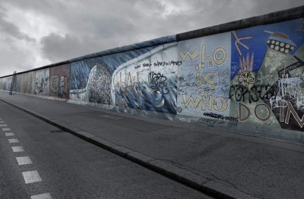 Graffiti on Berlin wall