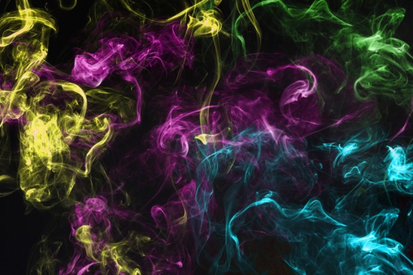 Multicolor smoke