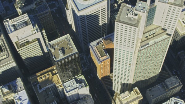 Aerial view of cityscape