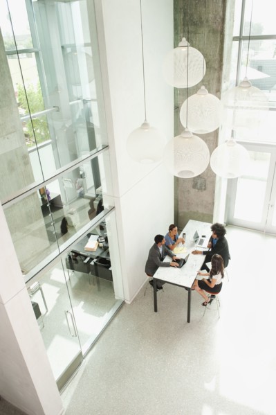 Business people working together in office
