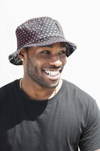 African American man smiling