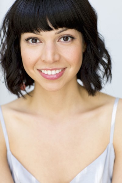 Smiling mixed race woman