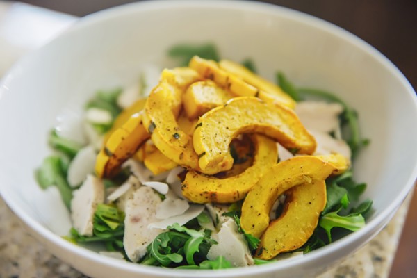 Bowl of vegetables and salad