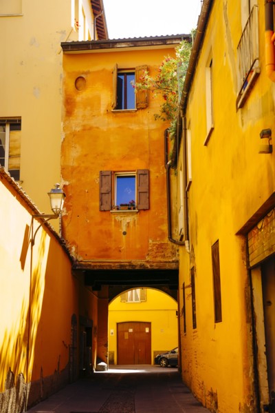 Alley in Bologna