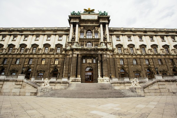 Staircase to building in Vienna
