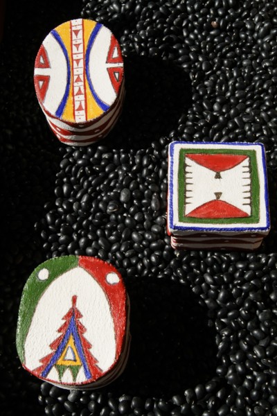 Traditional handmade coasters