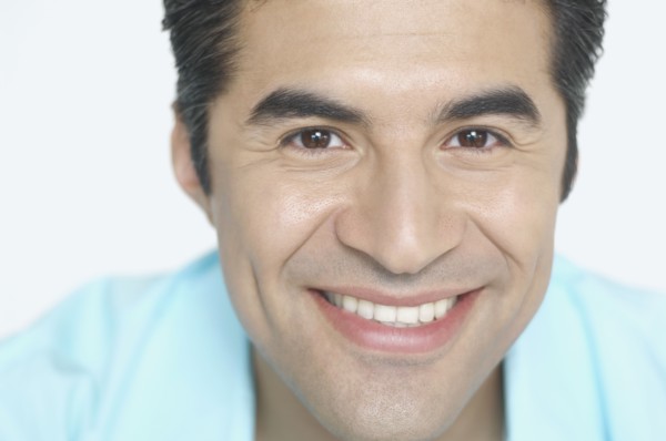 Close up of young man smiling for the camera