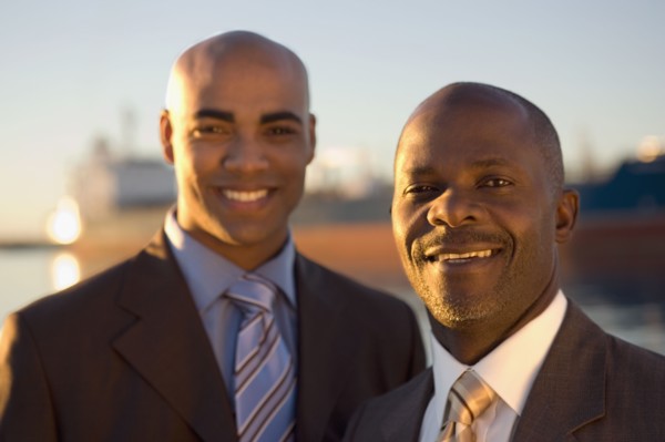 Portrait of African American businessmen